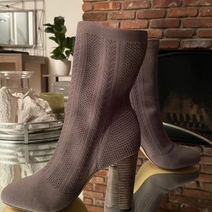 COPY - Charles David Gray Knitted Bootie